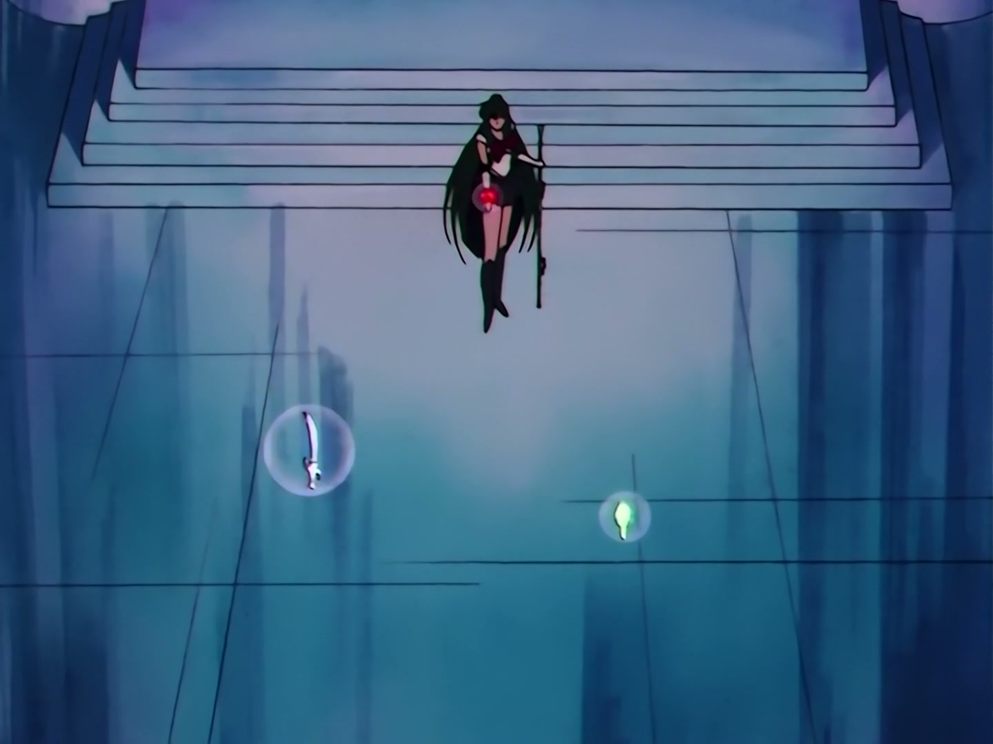 Sailor Moon Ep 111: The Holy Grail's Mystical Power! Moon's Double Transformation @ 00:13:46