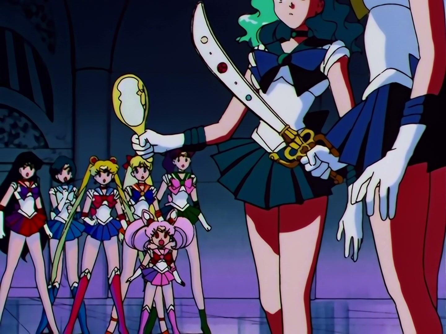 Sailor Moon Ep 111: The Holy Grail's Mystical Power! Moon's Double Transformation @ 00:15:56