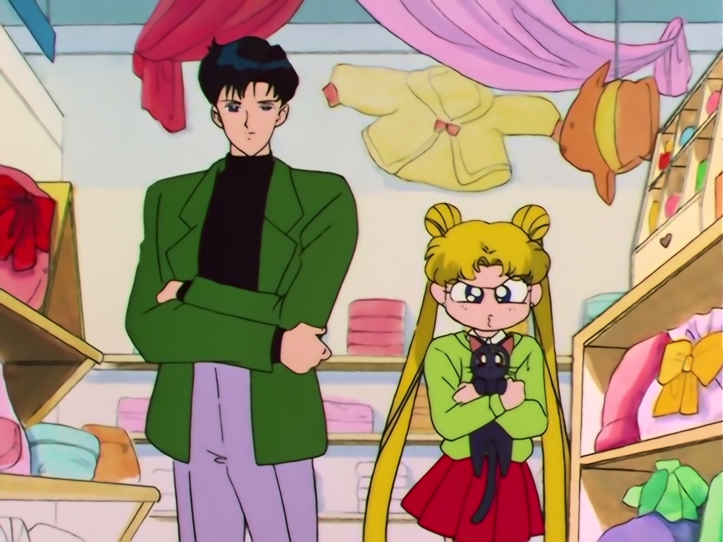 Sailor Moon Ep 116: The Forest of Illusion! A Beautiful Fairy's Invitation @ 00:02:17