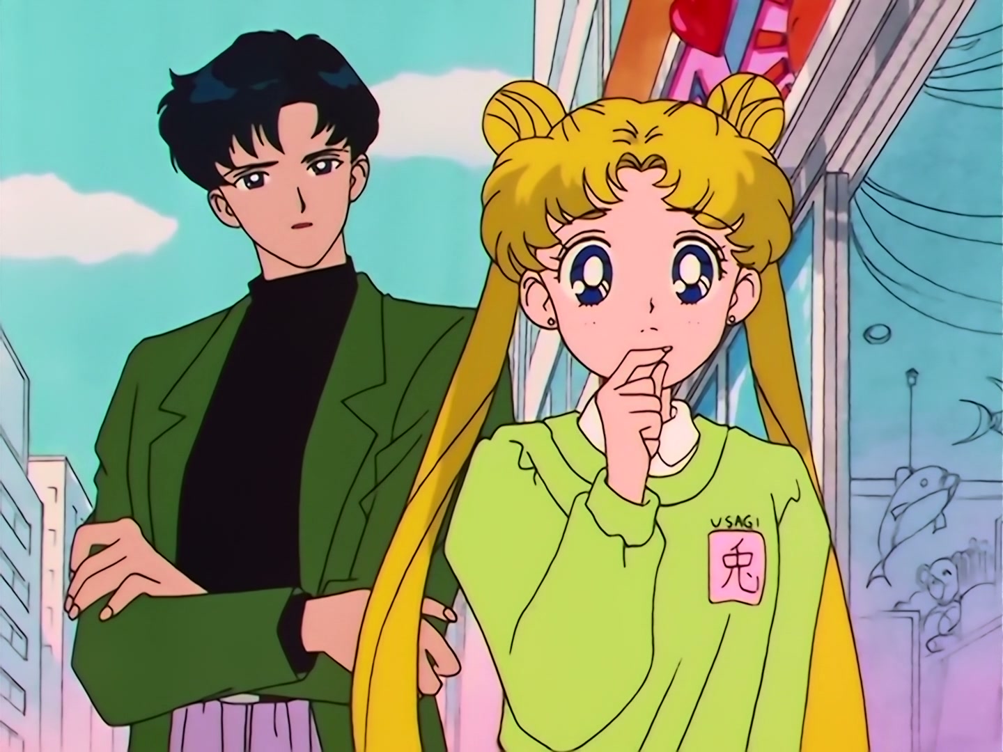 Sailor Moon Ep 116: The Forest of Illusion! A Beautiful Fairy's Invitation @ 00:03:18