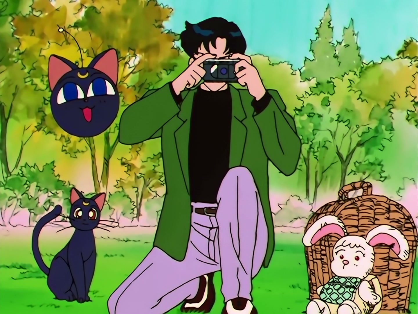 Sailor Moon Ep 116: The Forest of Illusion! A Beautiful Fairy's Invitation @ 00:05:45