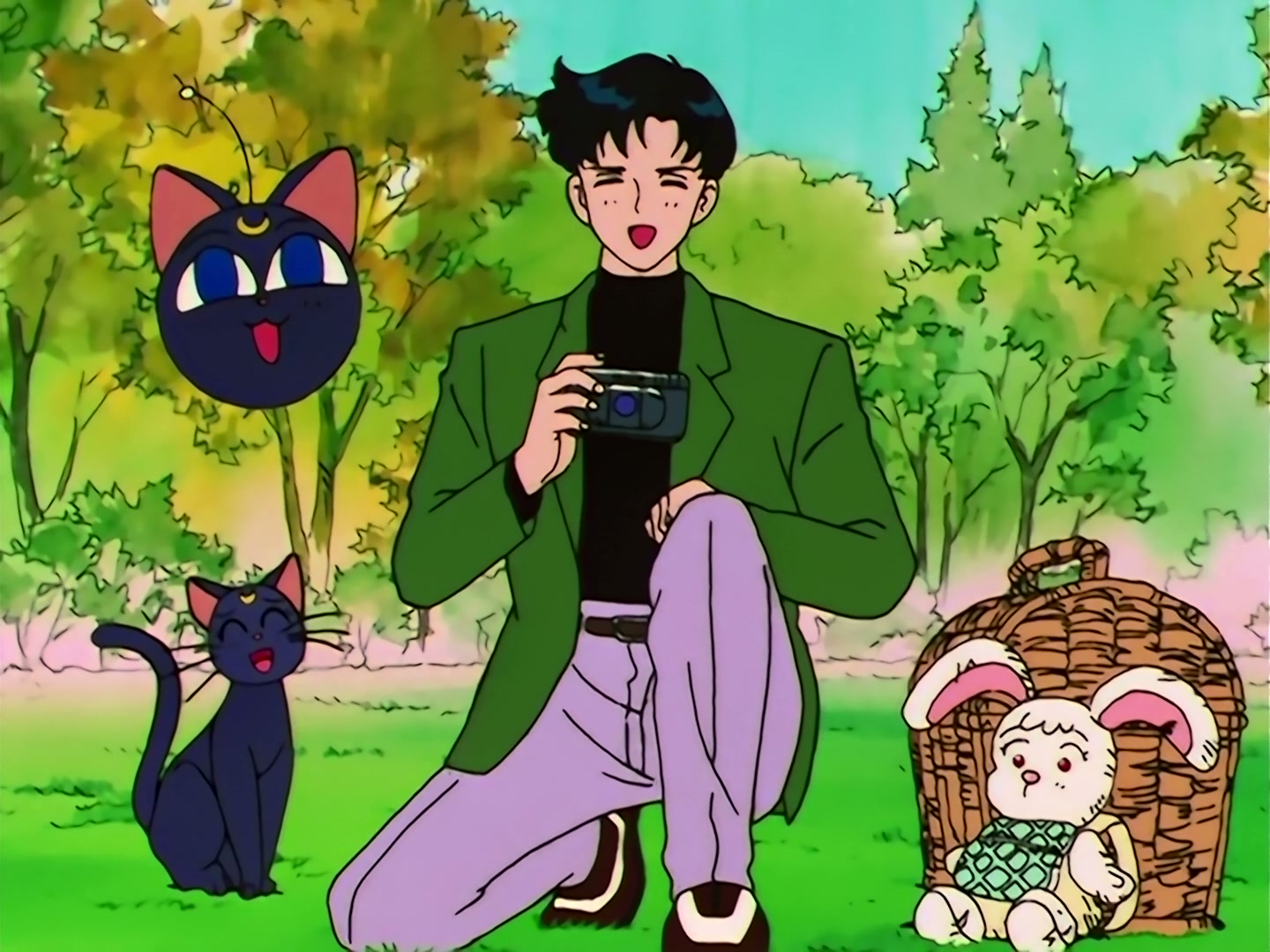 Sailor Moon Ep 116: The Forest of Illusion! A Beautiful Fairy's Invitation @ 00:05:58