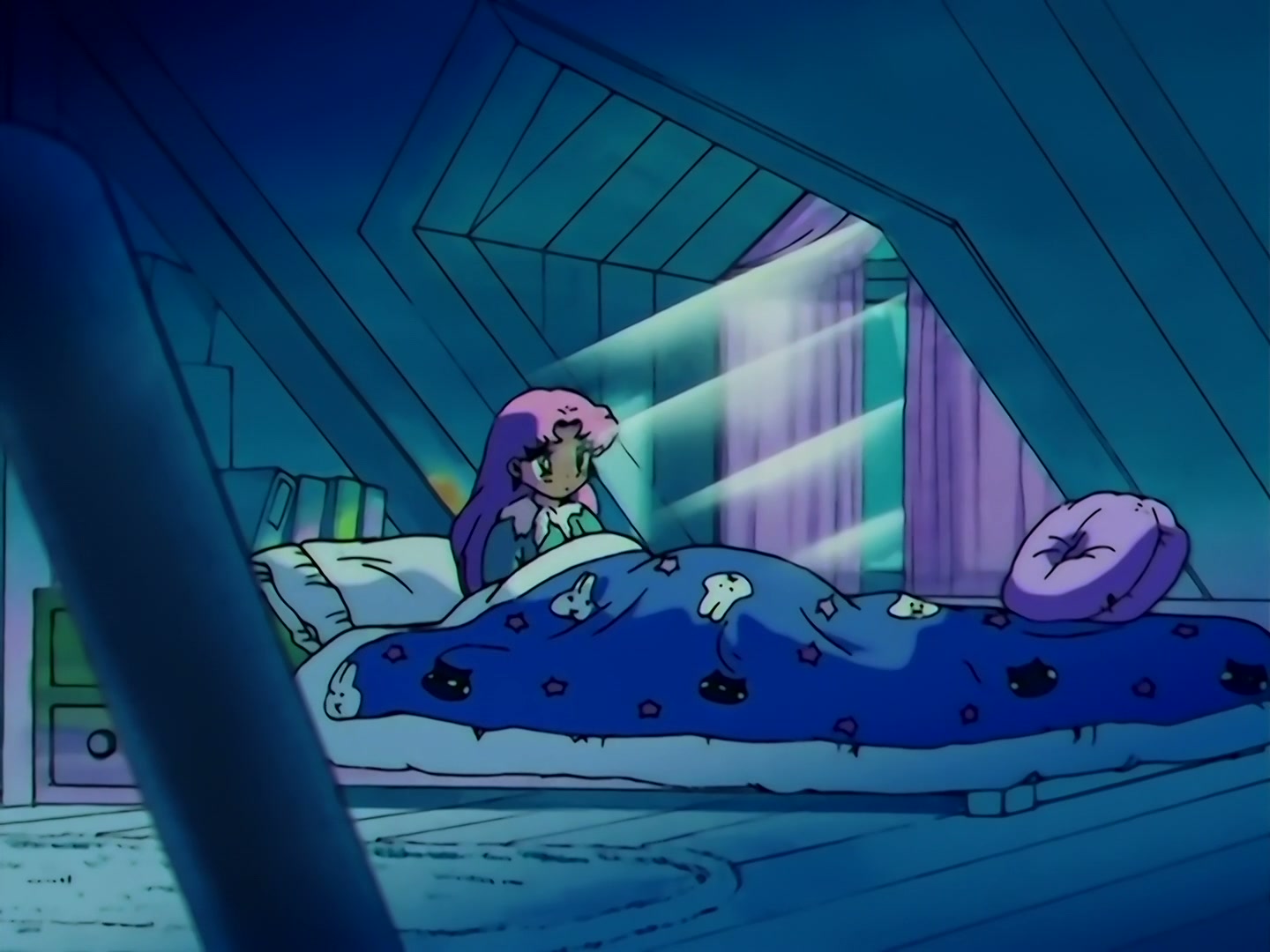 Sailor Moon Ep 130: Protect Mom's Dream: Double Moon's New Attack @ 00:02:25