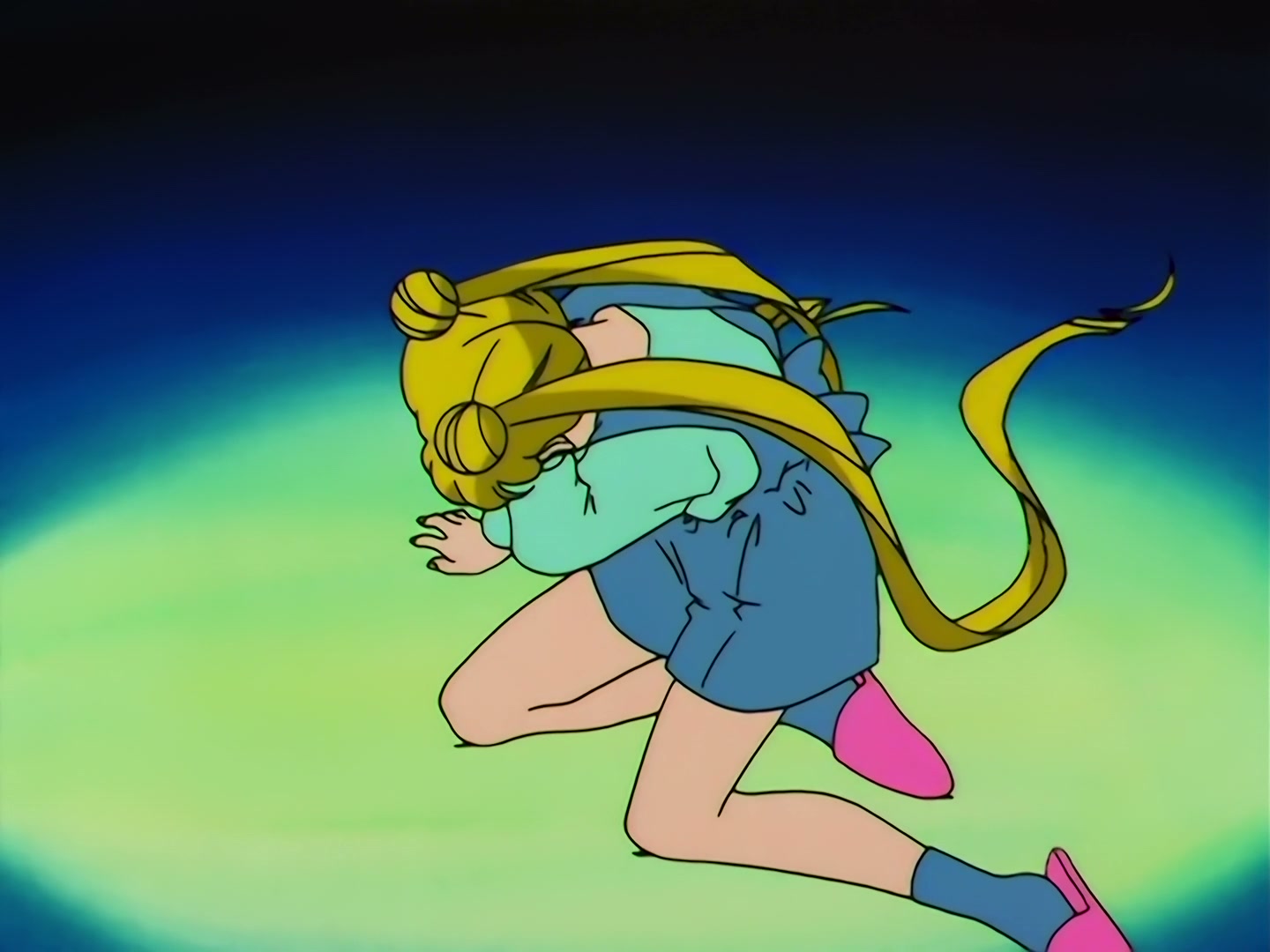 Sailor Moon Ep 130: Protect Mom's Dream: Double Moon's New Attack @ 00:03:46