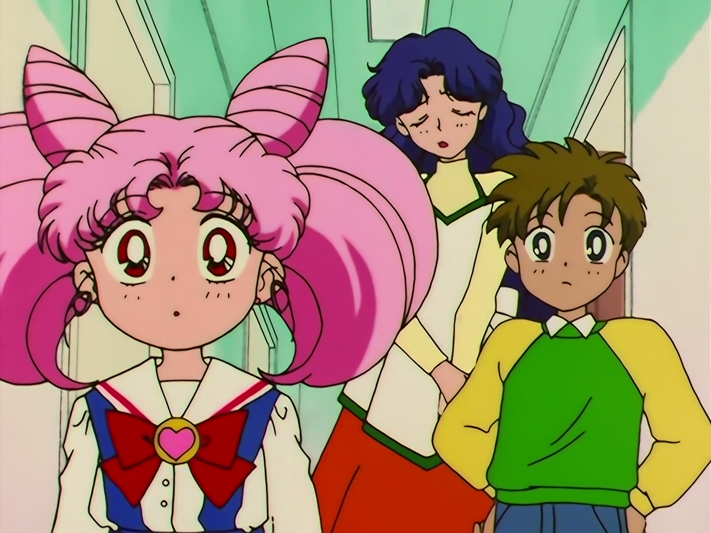 Sailor Moon Ep 130: Protect Mom's Dream: Double Moon's New Attack @ 00:04:55