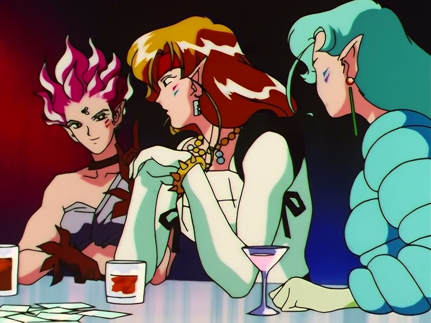Sailor Moon Ep 130: Protect Mom's Dream: Double Moon's New Attack @ 00:06:12