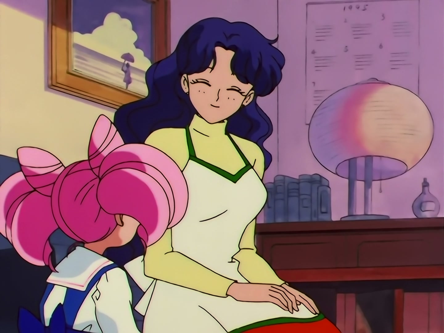 Sailor Moon Ep 130: Protect Mom's Dream: Double Moon's New Attack @ 00:07:50