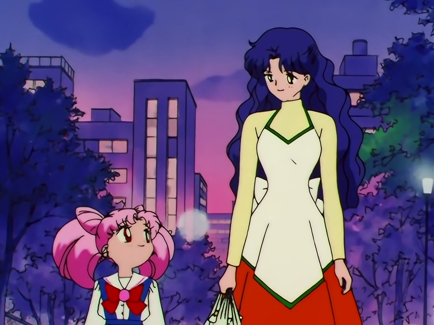 Sailor Moon Ep 130: Protect Mom's Dream: Double Moon's New Attack @ 00:09:03