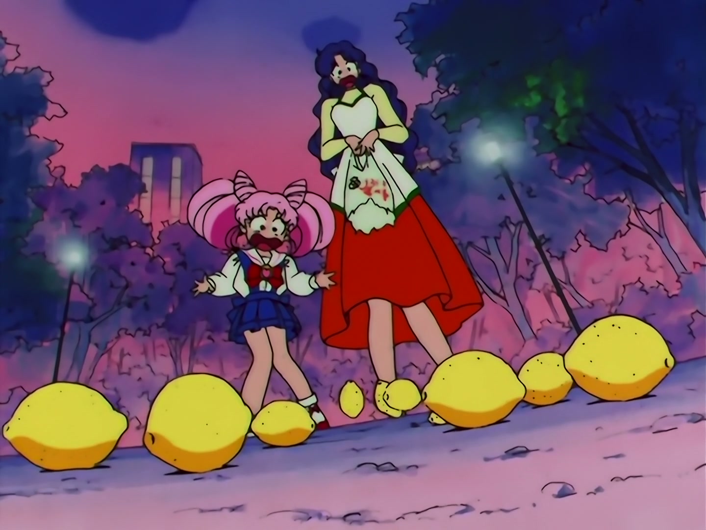 Sailor Moon Ep 130: Protect Mom's Dream: Double Moon's New Attack @ 00:09:16