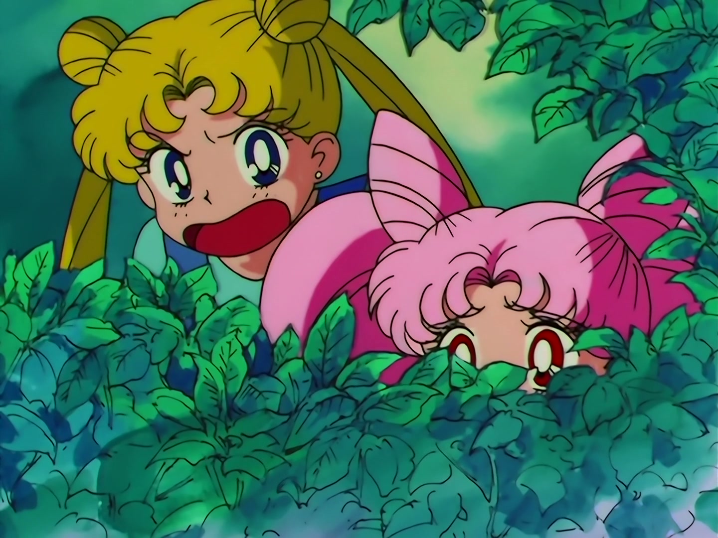 Sailor Moon Ep 130: Protect Mom's Dream: Double Moon's New Attack @ 00:11:46