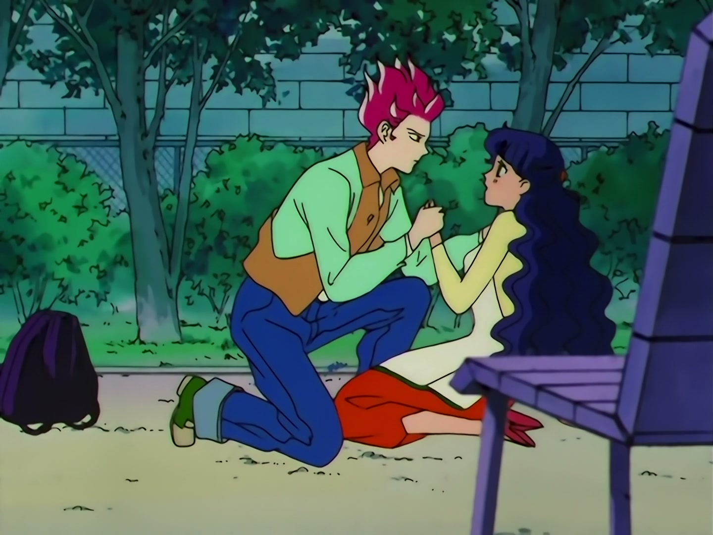 Sailor Moon Ep 130: Protect Mom's Dream: Double Moon's New Attack @ 00:11:50