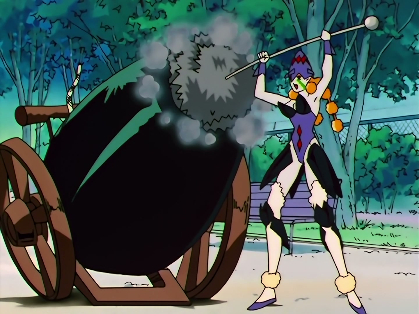 Sailor Moon Ep 130: Protect Mom's Dream: Double Moon's New Attack @ 00:14:03