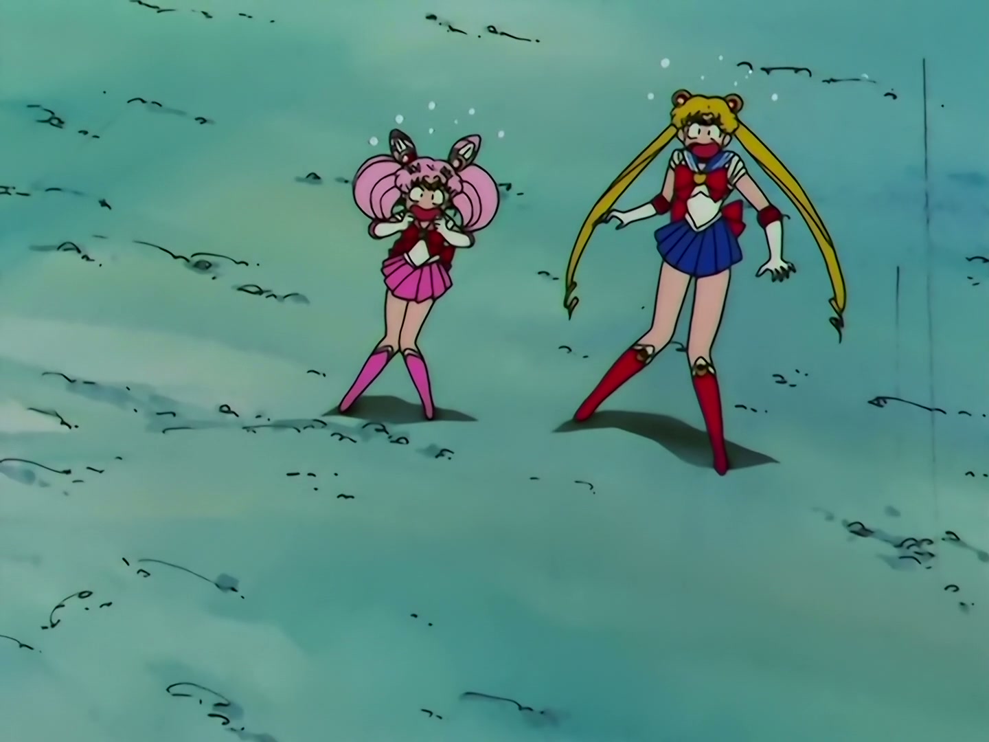 Sailor Moon Ep 130: Protect Mom's Dream: Double Moon's New Attack @ 00:14:20