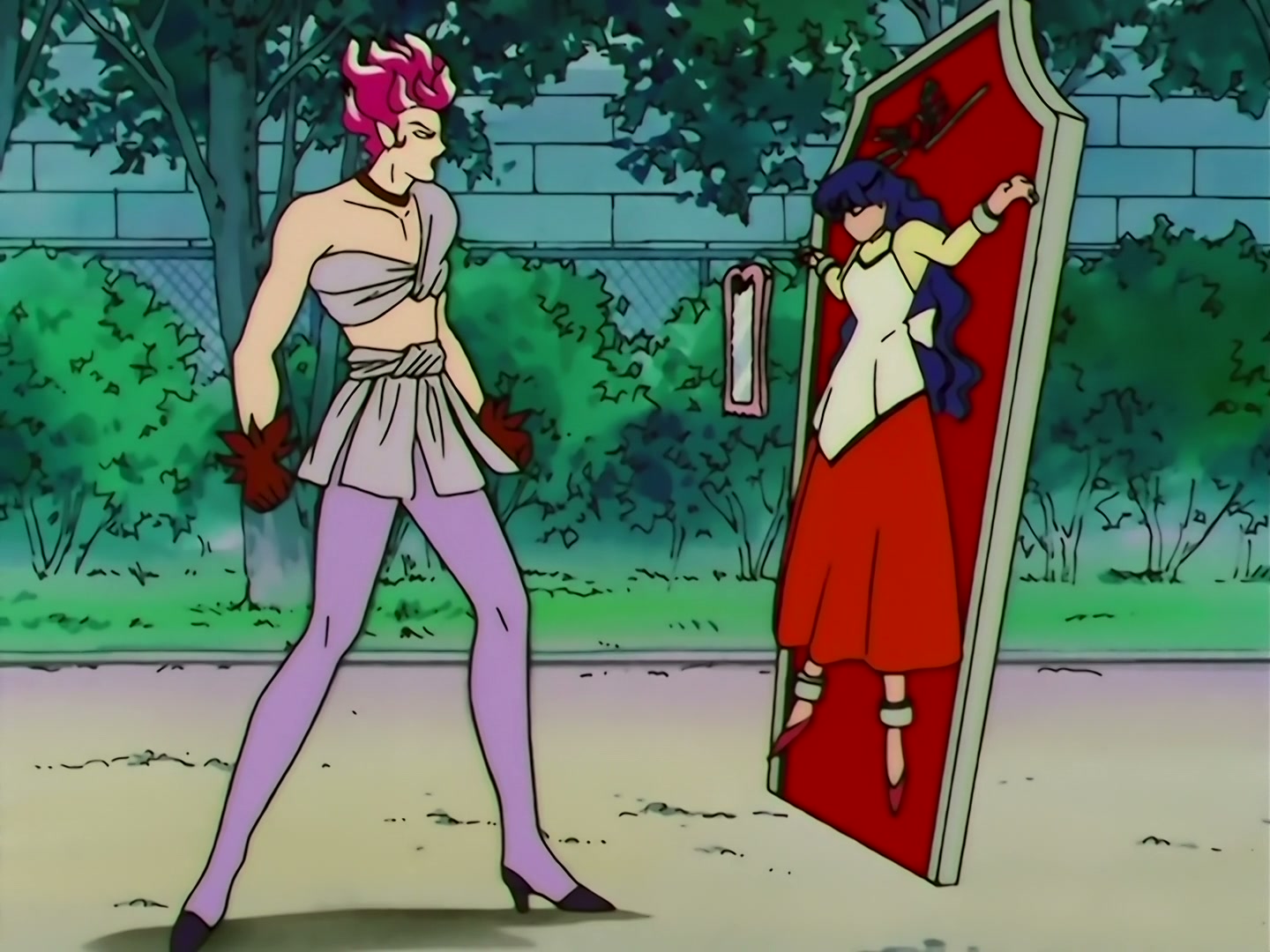 Sailor Moon Ep 130: Protect Mom's Dream: Double Moon's New Attack @ 00:14:33