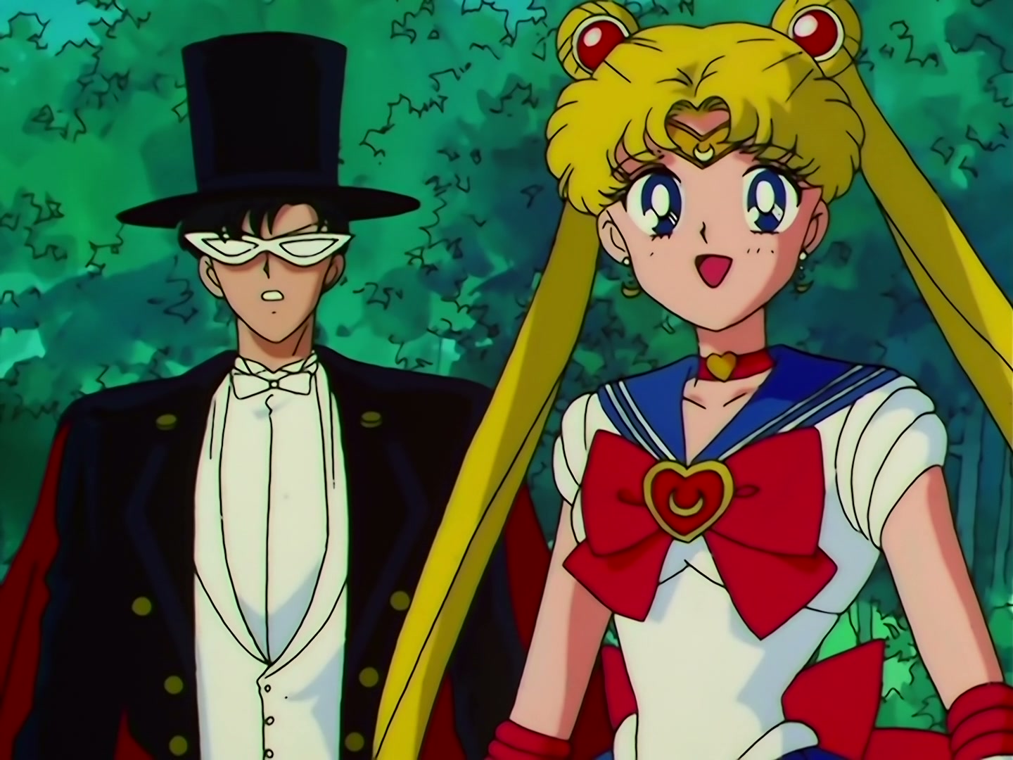 Sailor Moon Ep 130: Protect Mom's Dream: Double Moon's New Attack @ 00:15:41