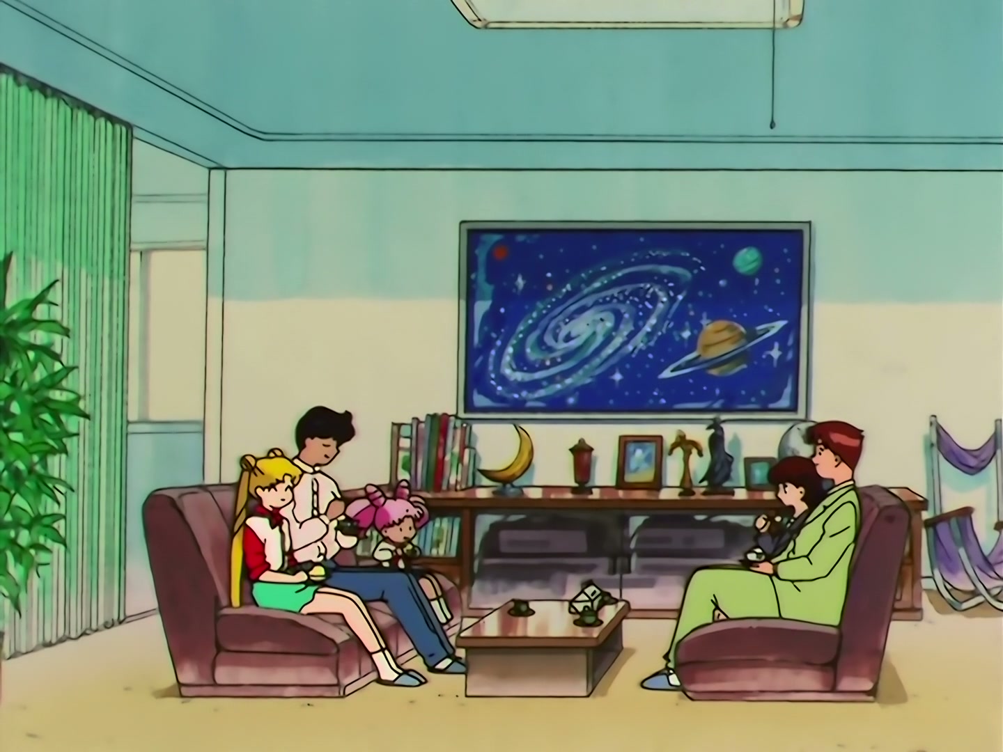 Sailor Moon Ep 132: The Perfect Couple: Usagi and Mamoru's Love @ 00:05:46