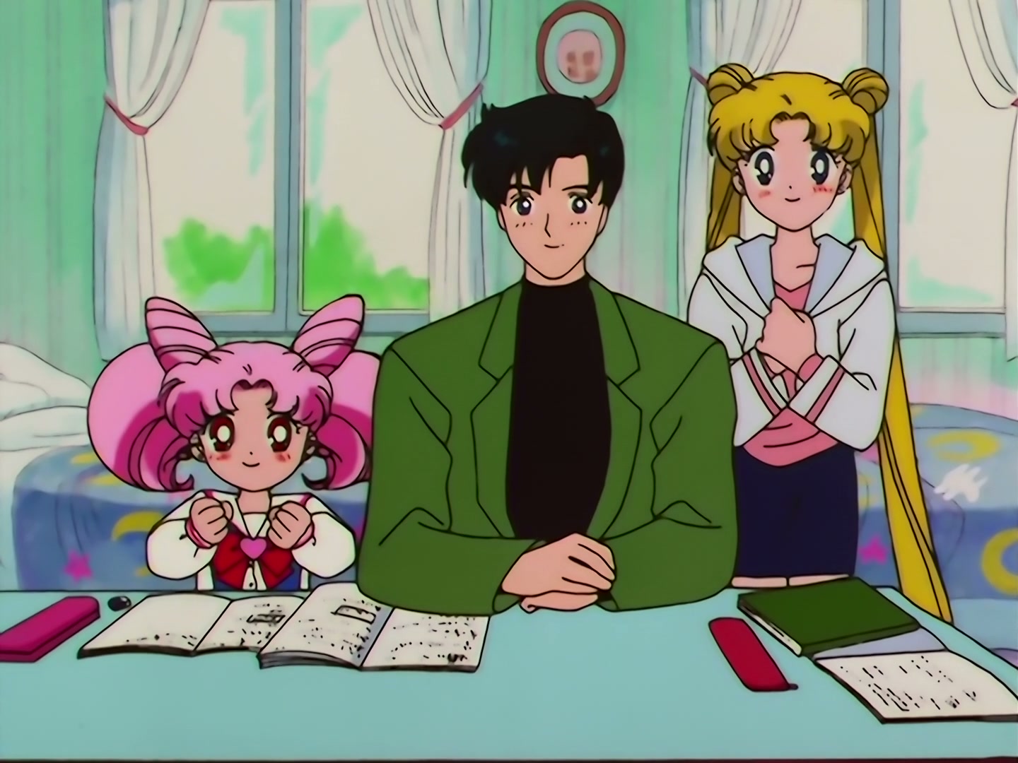 Sailor Moon Ep 133: Artemis is Cheating? Enter the Mysterious Kitten @ 00:03:25