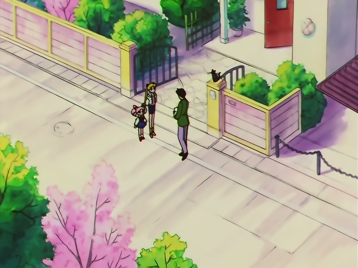 Sailor Moon Ep 133: Artemis is Cheating? Enter the Mysterious Kitten @ 00:03:46