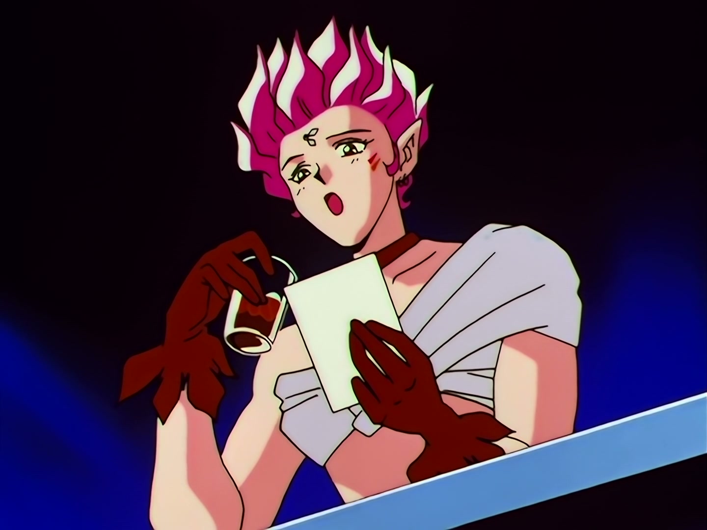 Sailor Moon Ep 133: Artemis is Cheating? Enter the Mysterious Kitten @ 00:07:20