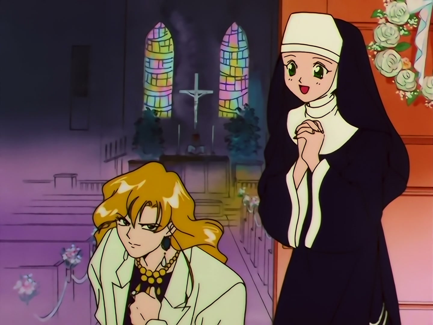 Sailor Moon Ep 133: Artemis is Cheating? Enter the Mysterious Kitten @ 00:11:50