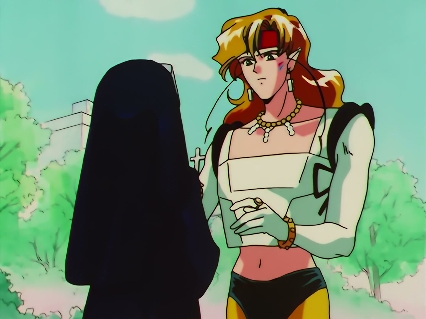 Sailor Moon Ep 133: Artemis is Cheating? Enter the Mysterious Kitten @ 00:12:59