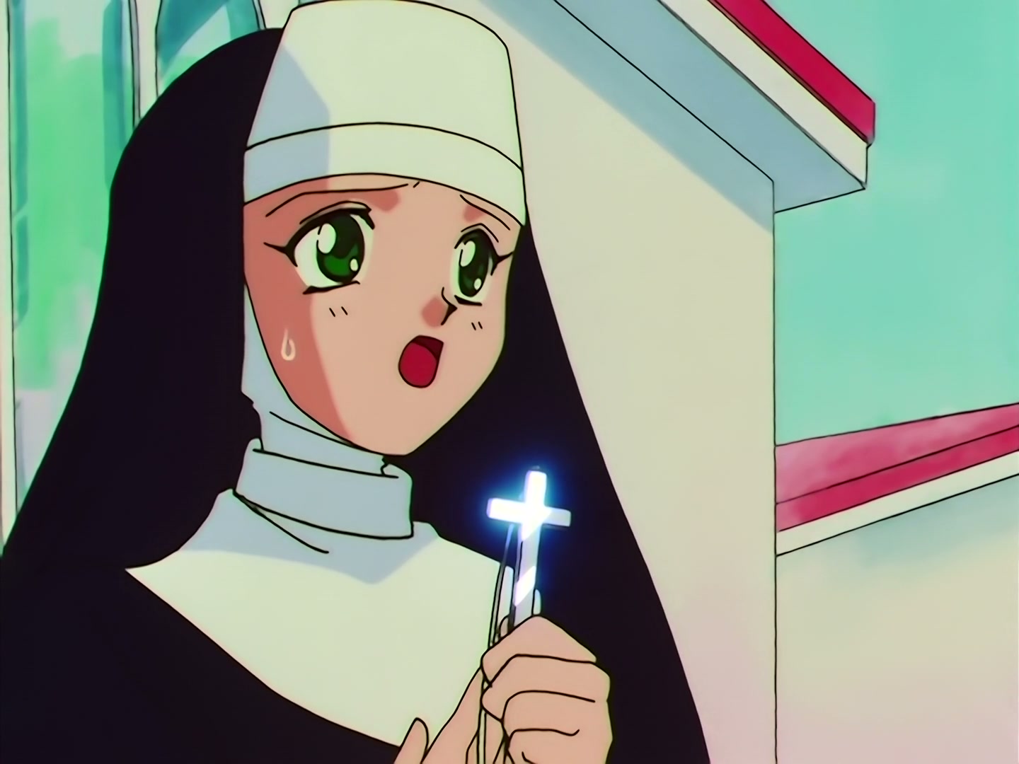 Sailor Moon Ep 133: Artemis is Cheating? Enter the Mysterious Kitten @ 00:13:07