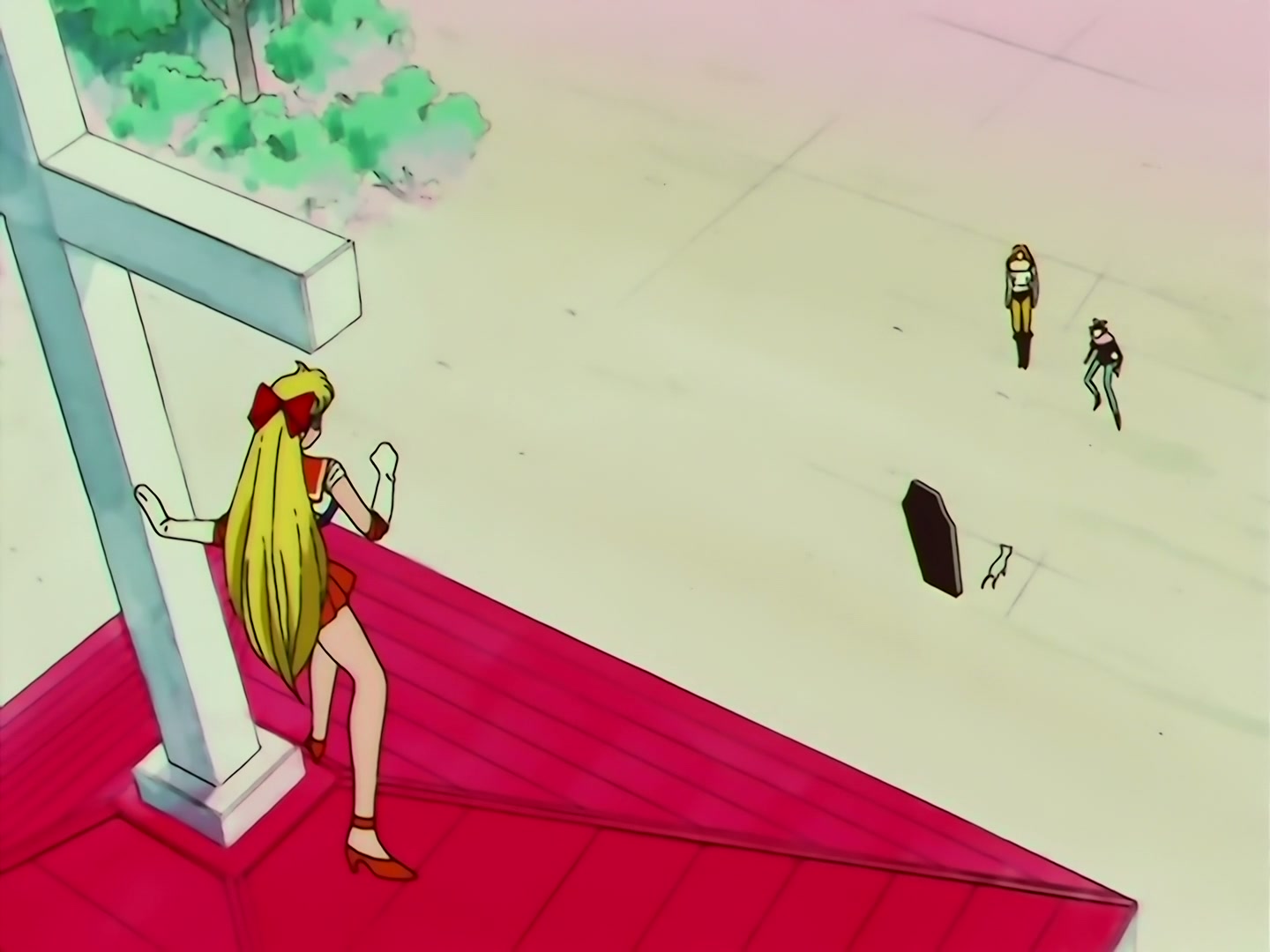 Sailor Moon Ep 133: Artemis is Cheating? Enter the Mysterious Kitten @ 00:14:41