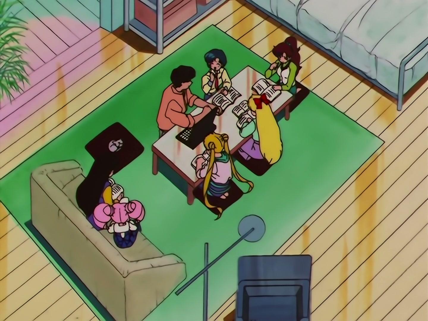 Sailor Moon Ep 136: Protect Mamoru: Ninja Usagi's Jealousy @ 00:02:17