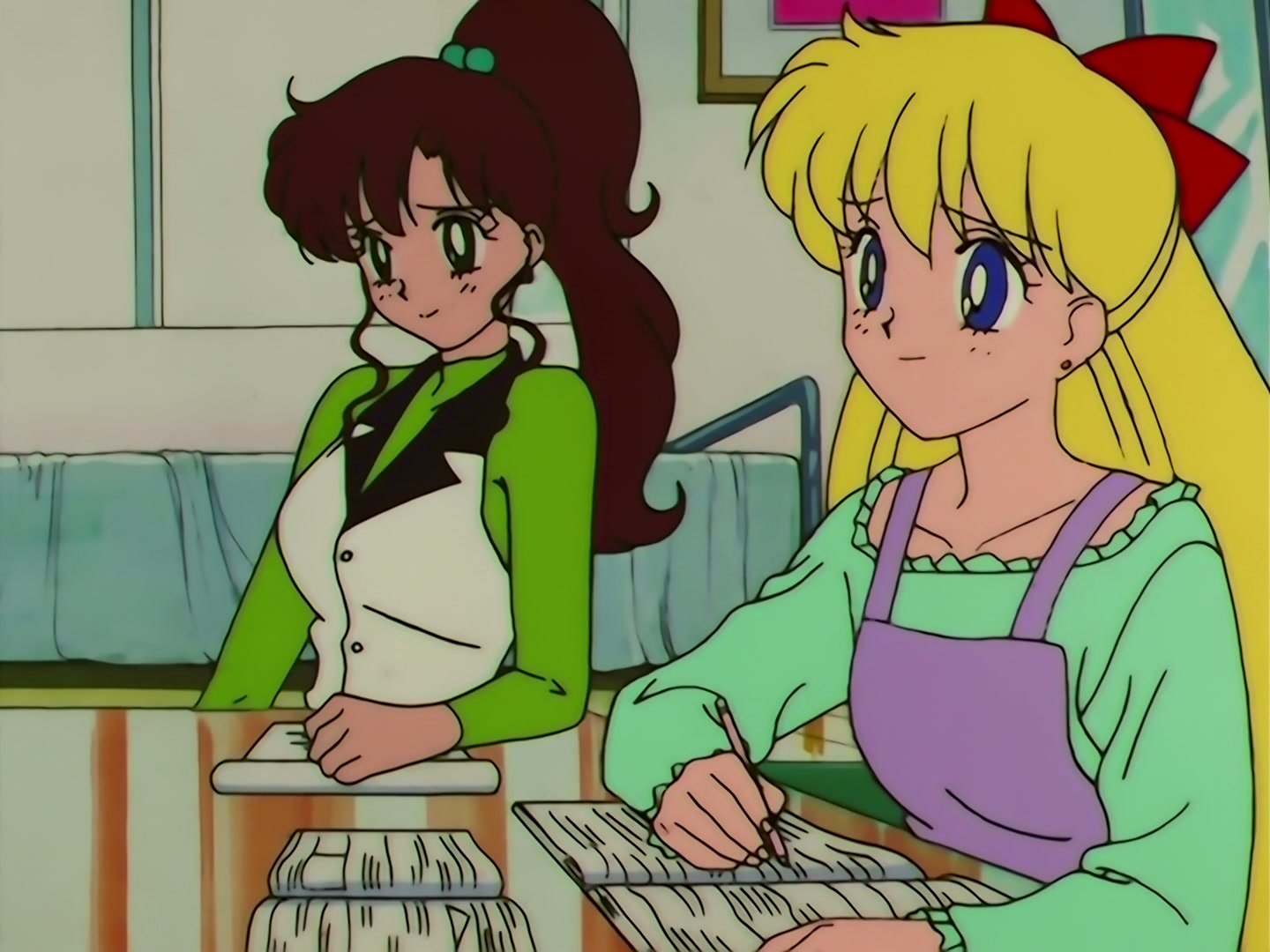 Sailor Moon Ep 136: Protect Mamoru: Ninja Usagi's Jealousy @ 00:02:34