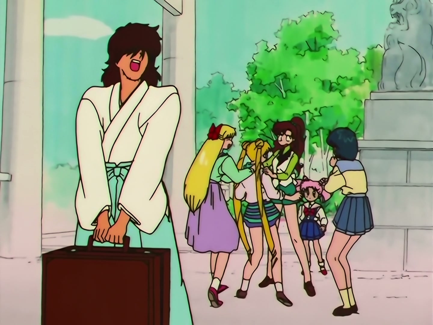 Sailor Moon Ep 136: Protect Mamoru: Ninja Usagi's Jealousy @ 00:06:42