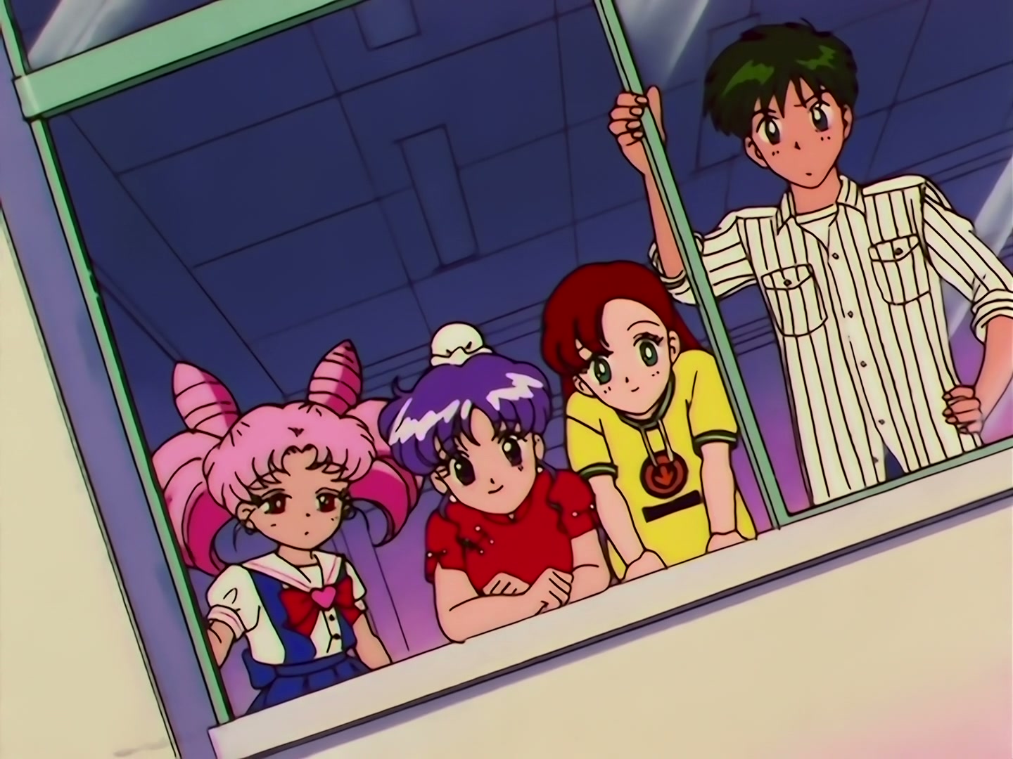 Sailor Moon Ep 143: Believe in Pegasus: The Four Guardians' Super Transformation @ 00:02:42