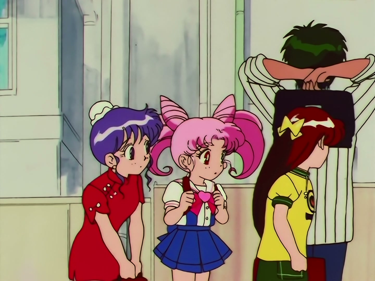 Sailor Moon Ep 143: Believe in Pegasus: The Four Guardians' Super Transformation @ 00:03:38