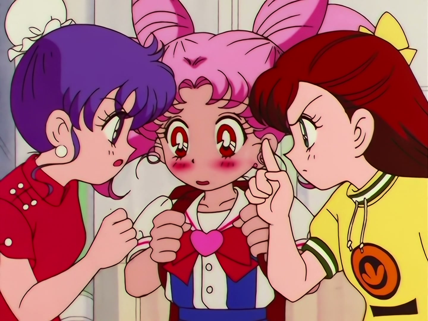 Sailor Moon Ep 143: Believe in Pegasus: The Four Guardians' Super Transformation @ 00:03:46