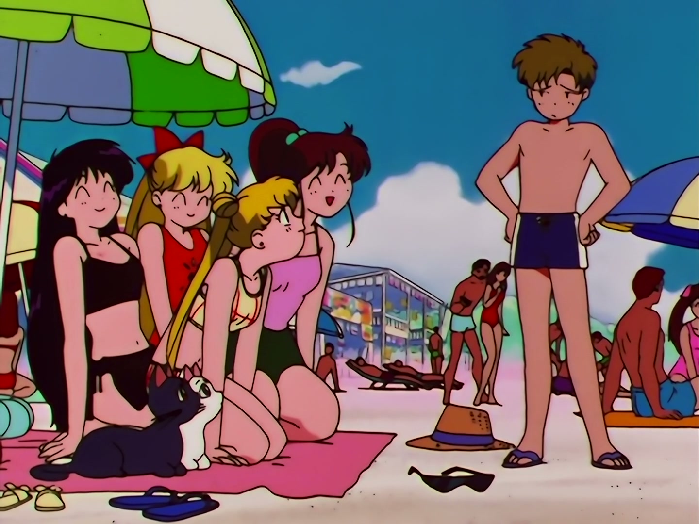 Sailor Moon Ep 144: Shining Summer Days: Ami Under the Sea-Breeze @ 00:03:34