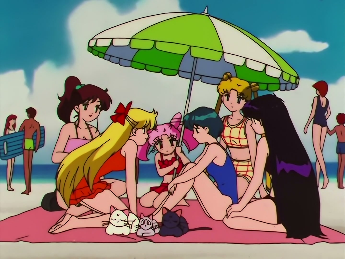 Sailor Moon Ep 144: Shining Summer Days: Ami Under the Sea-Breeze @ 00:08:37