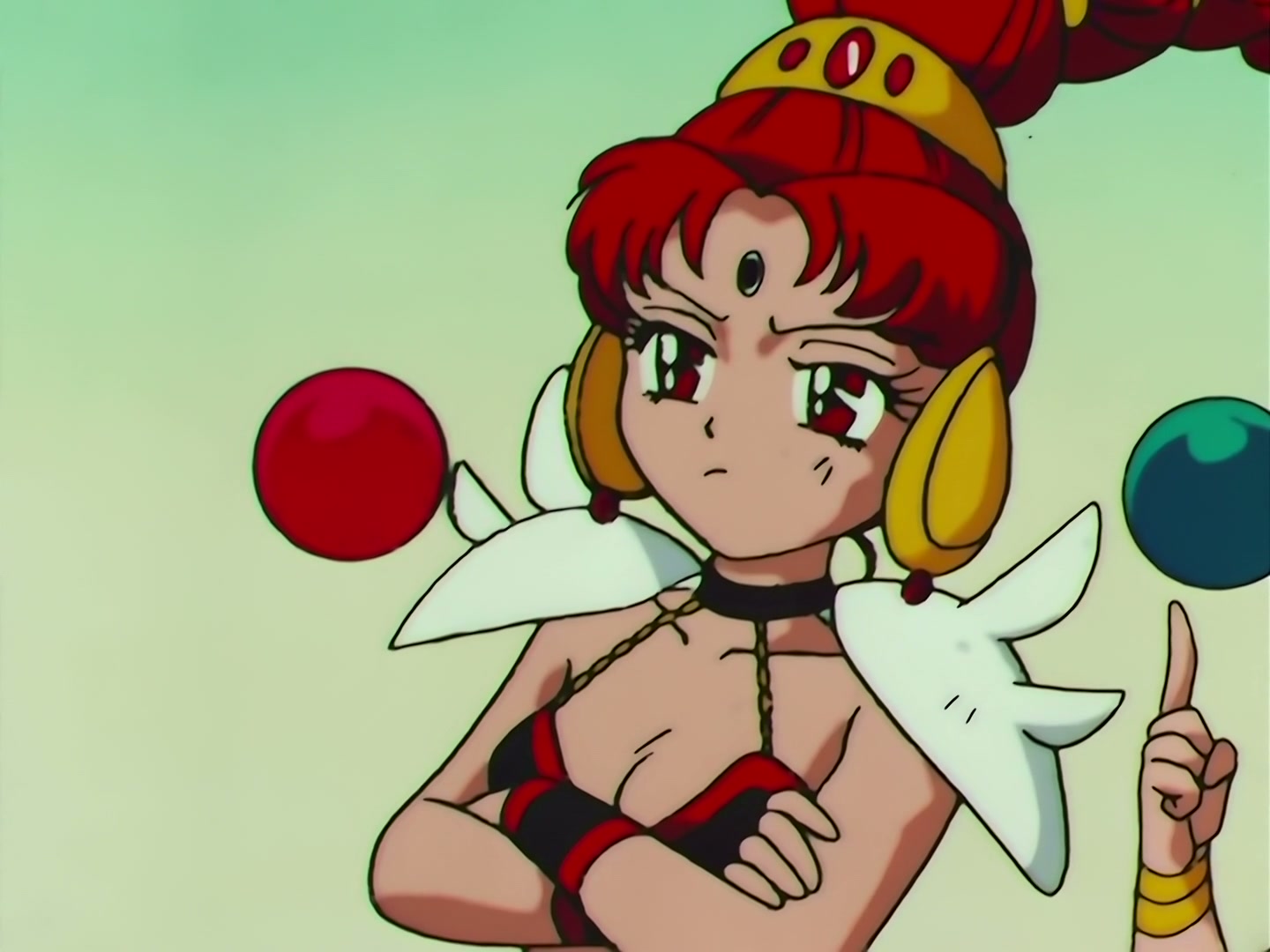 Sailor Moon Ep 150: The Amazoness: Nightmare from Behind the Mirrors @ 00:08:25