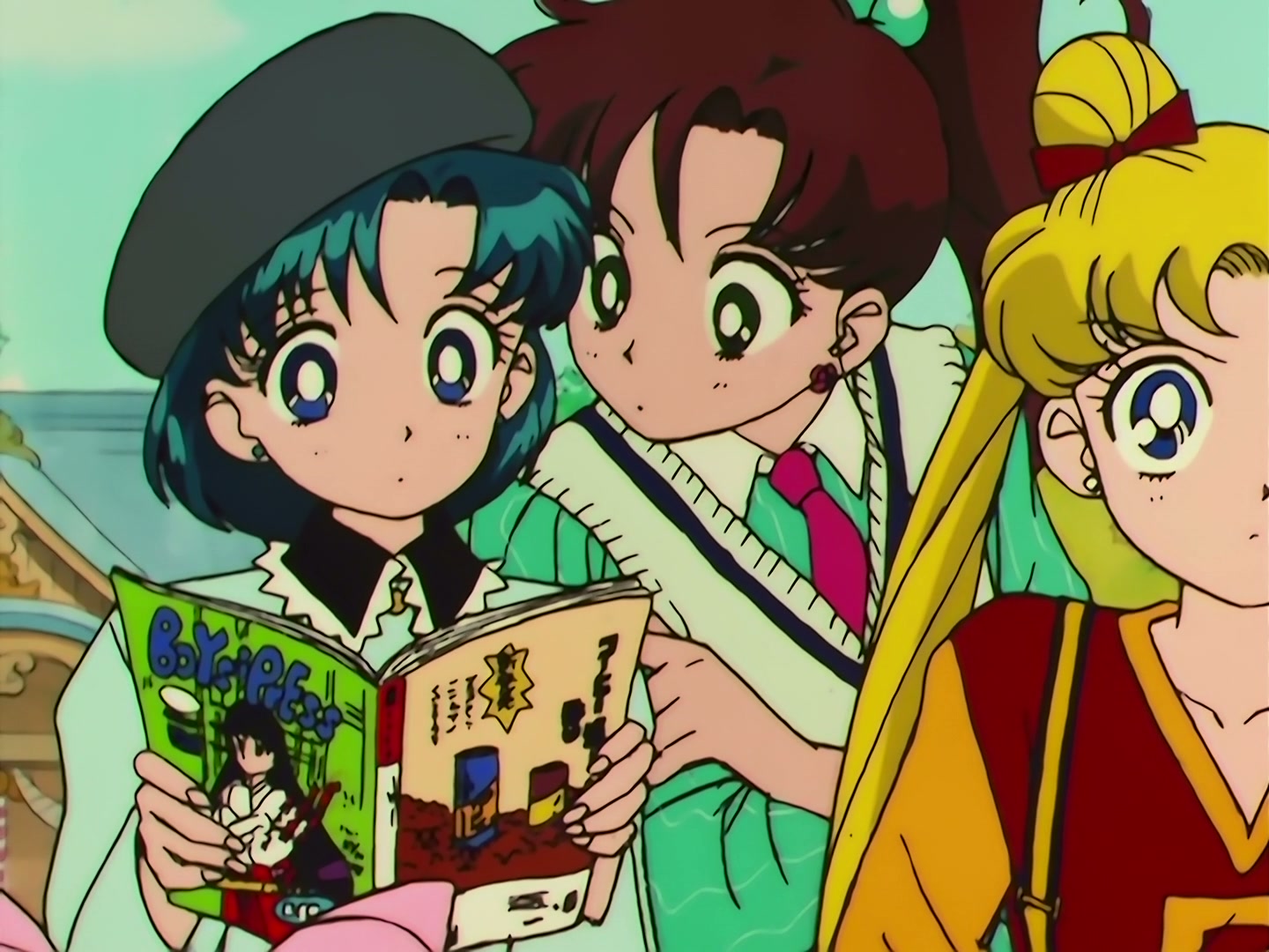 Sailor Moon Ep 152: Flames of Passion: Mars' Raging Super Attack @ 00:03:29