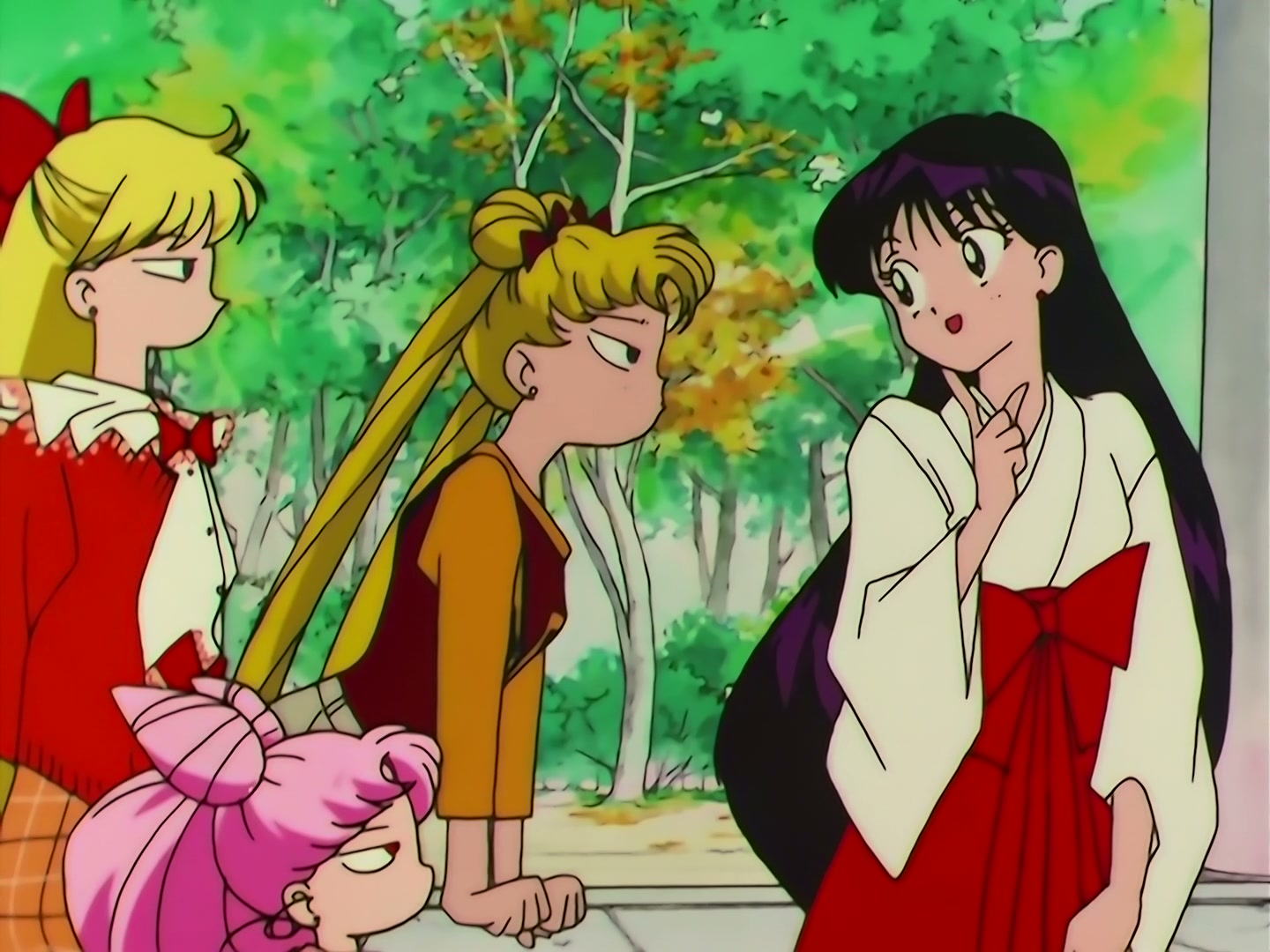 Sailor Moon Ep 152: Flames of Passion: Mars' Raging Super Attack @ 00:04:38