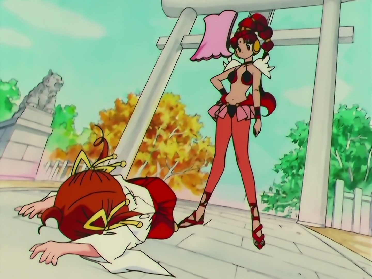 Sailor Moon Ep 152: Flames of Passion: Mars' Raging Super Attack @ 00:15:54