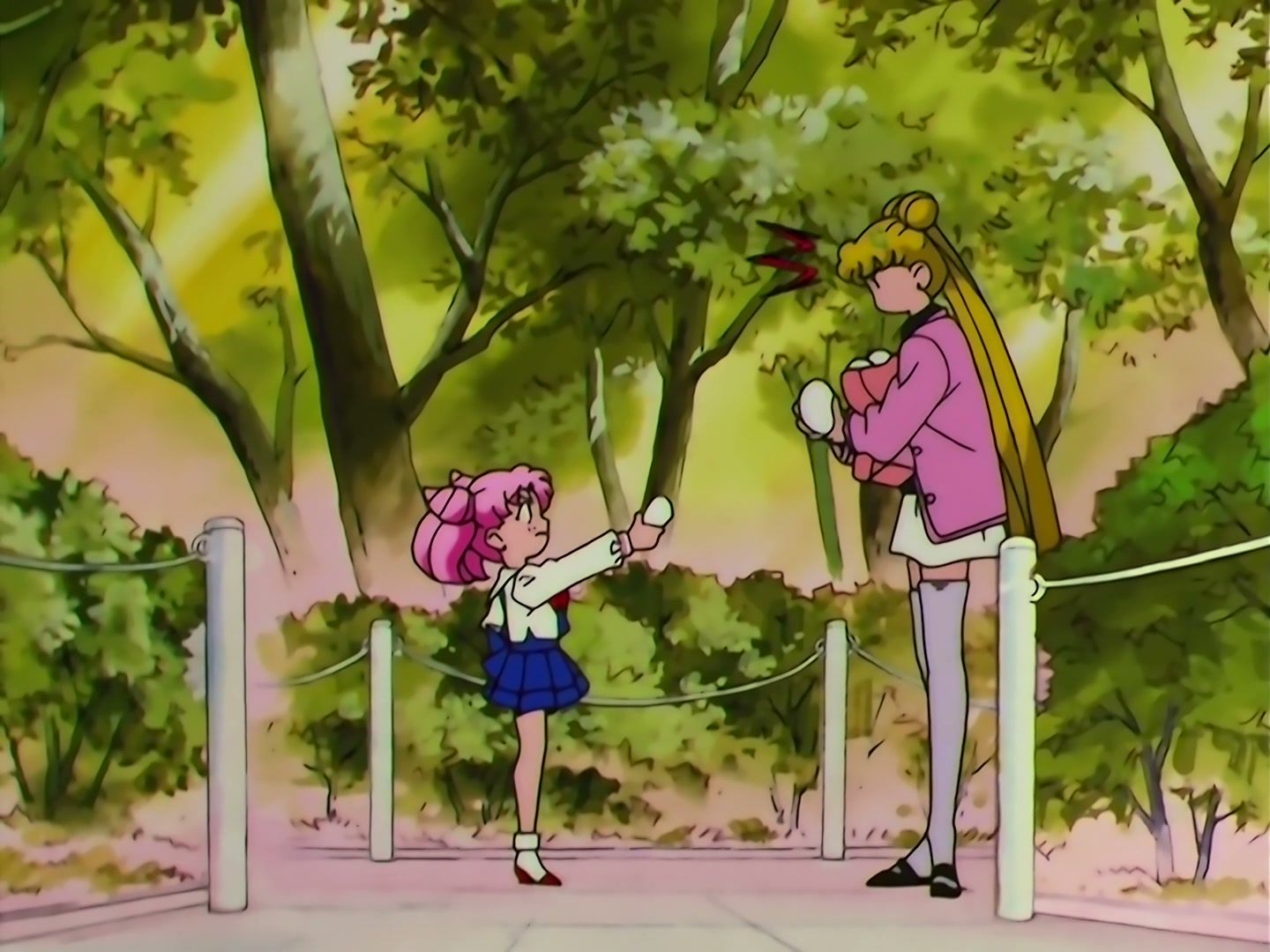 Sailor Moon Ep 156: Don't Lose Sight of Your Dreams: The Mirror of Truth @ 00:02:55