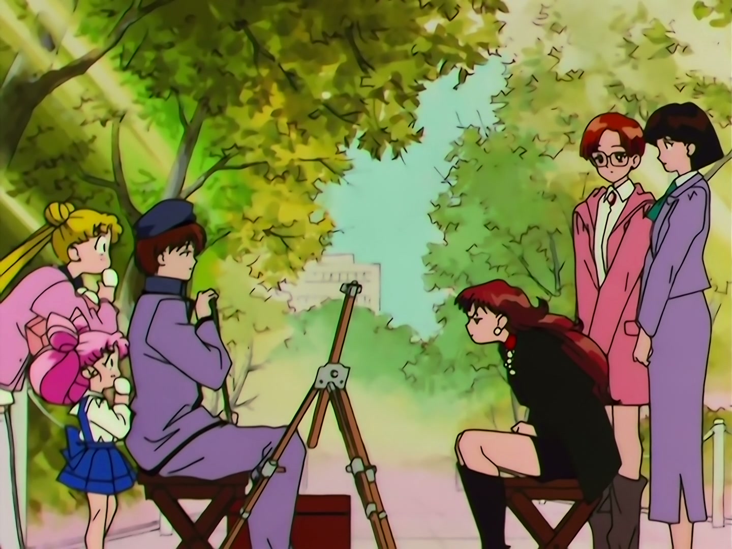 Sailor Moon Ep 156: Don't Lose Sight of Your Dreams: The Mirror of Truth @ 00:03:29