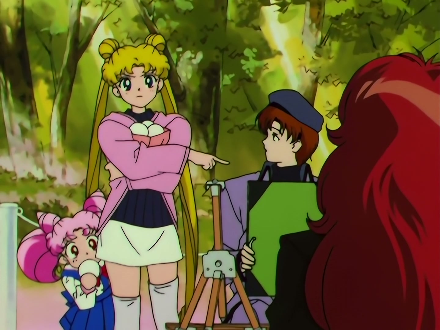 Sailor Moon Ep 156: Don't Lose Sight of Your Dreams: The Mirror of Truth @ 00:03:42