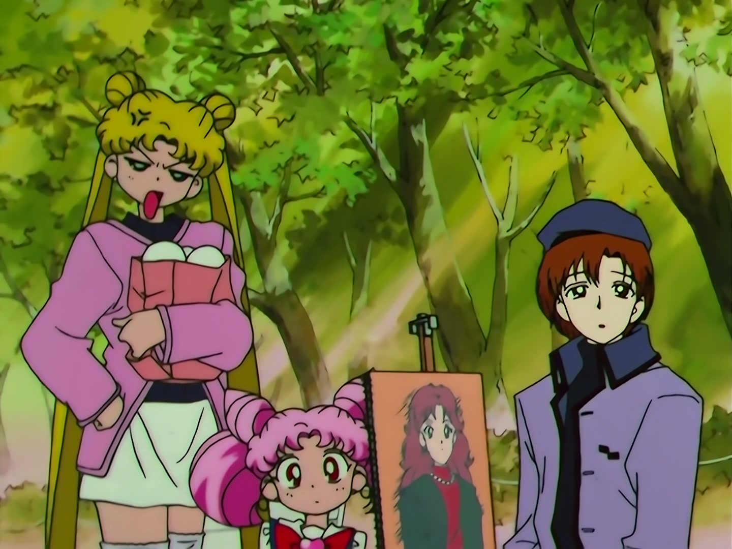 Sailor Moon Ep 156: Don't Lose Sight of Your Dreams: The Mirror of Truth @ 00:04:12