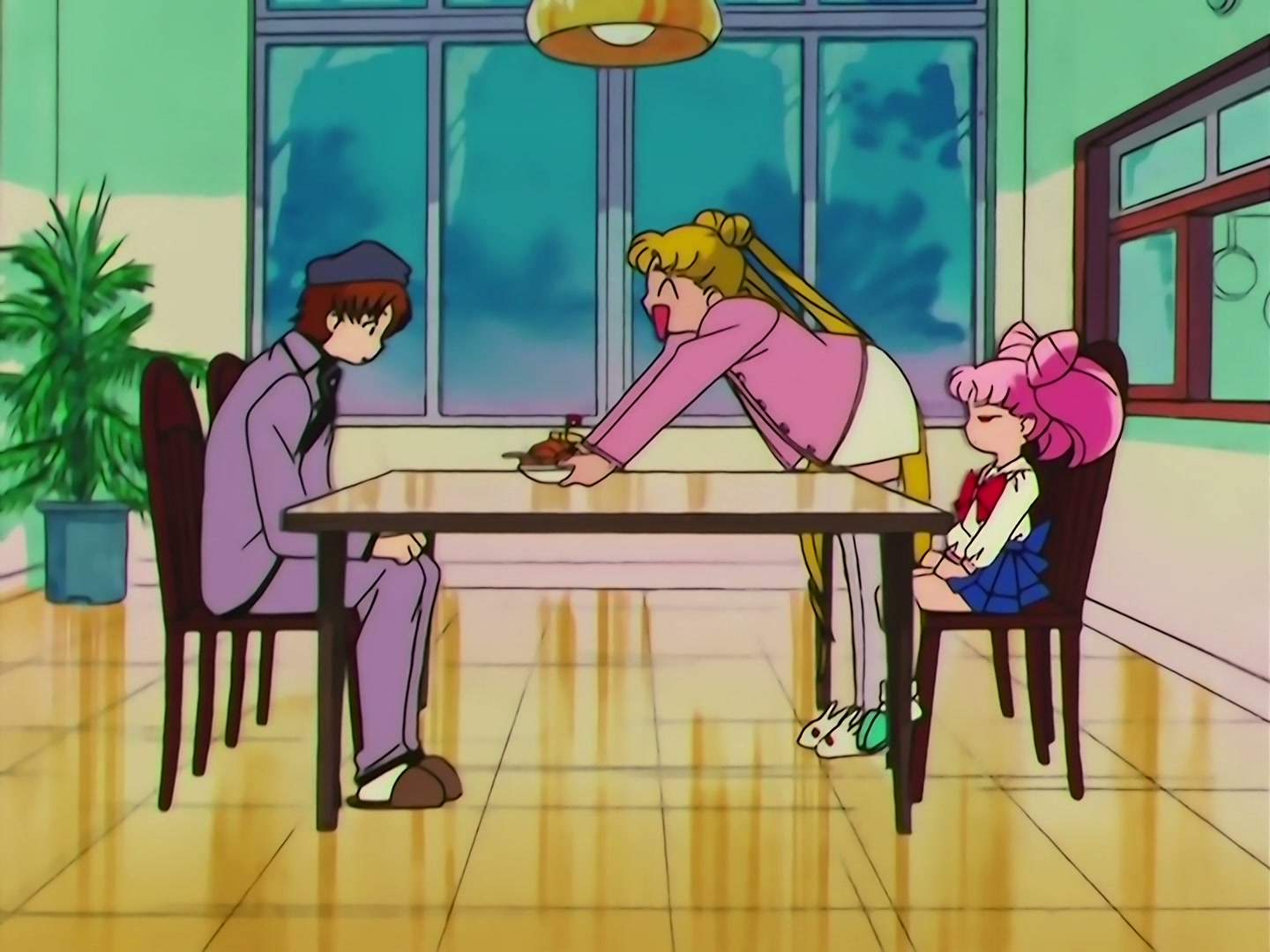 Sailor Moon Ep 156: Don't Lose Sight of Your Dreams: The Mirror of Truth @ 00:06:46