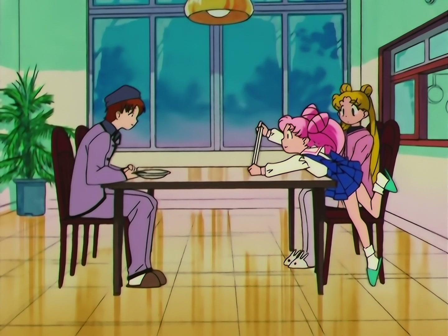 Sailor Moon Ep 156: Don't Lose Sight of Your Dreams: The Mirror of Truth @ 00:07:59