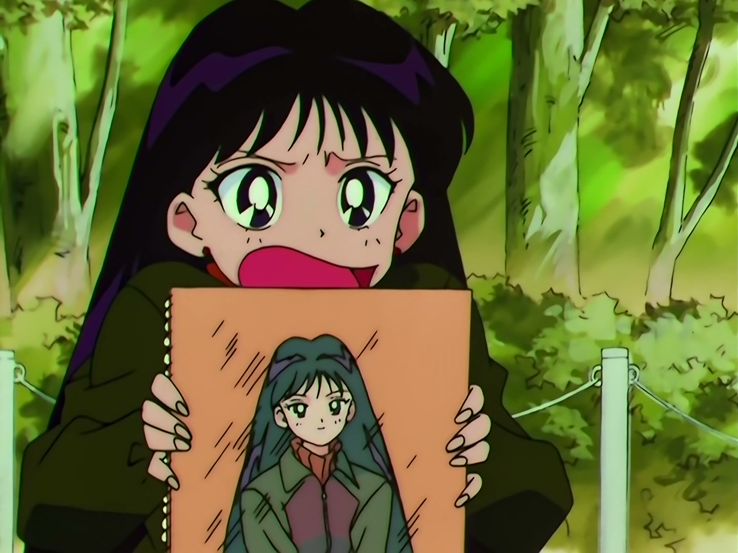 Sailor Moon Ep 156: Don't Lose Sight of Your Dreams: The Mirror of Truth @ 00:20:49