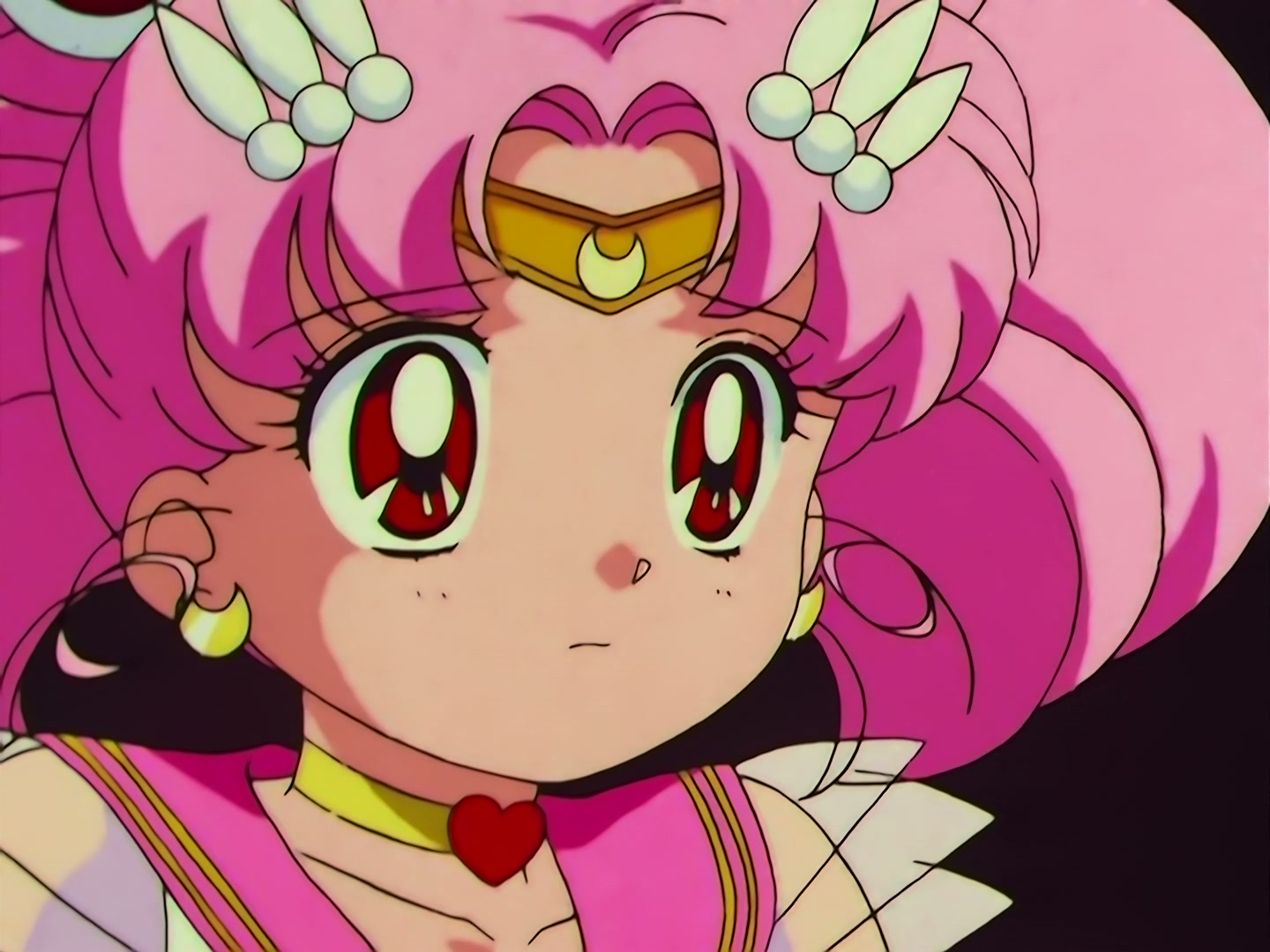 Sailor Moon Ep 163: Labyrinth of Mirrors: Chibi Moon Captured @ 00:03:21