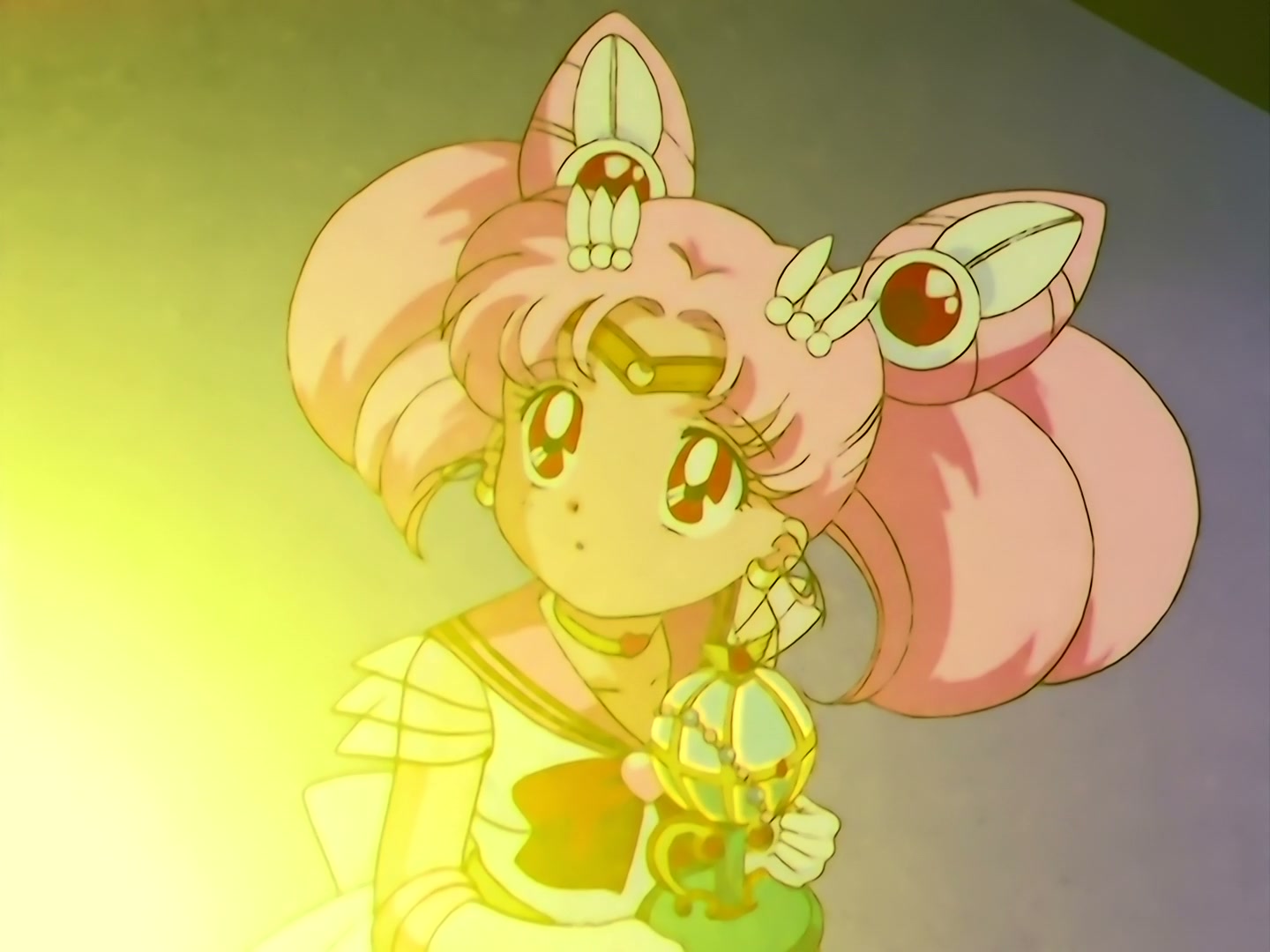 Sailor Moon Ep 163: Labyrinth of Mirrors: Chibi Moon Captured @ 00:03:46