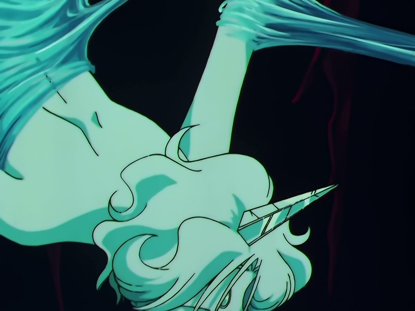 Sailor Moon Ep 163: Labyrinth of Mirrors: Chibi Moon Captured @ 00:04:08