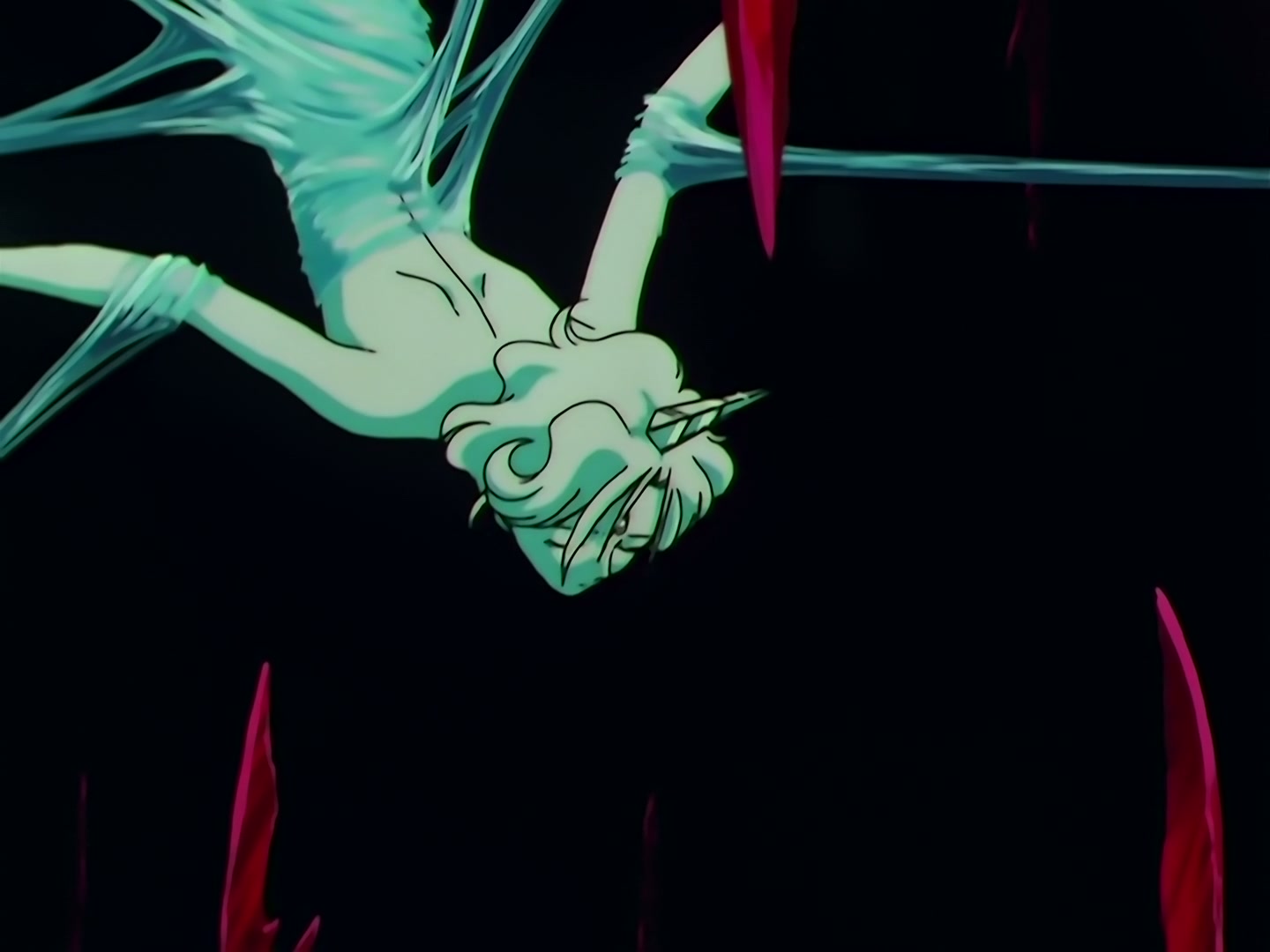 Sailor Moon Ep 163: Labyrinth of Mirrors: Chibi Moon Captured @ 00:04:38